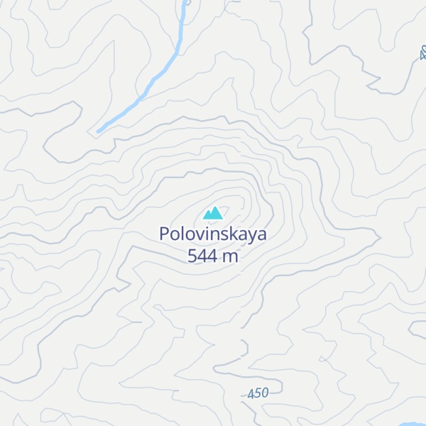 Map of Polovinskaya