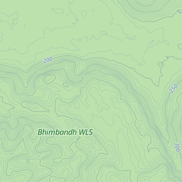 Map of Tarori Pahār