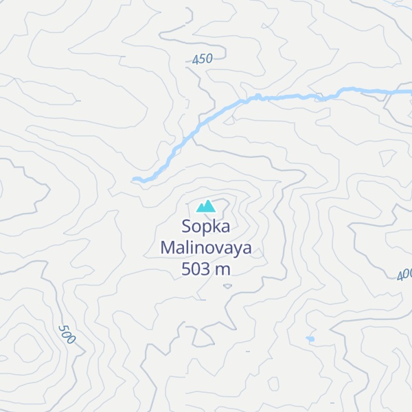 Map of Sopka Malinovaya