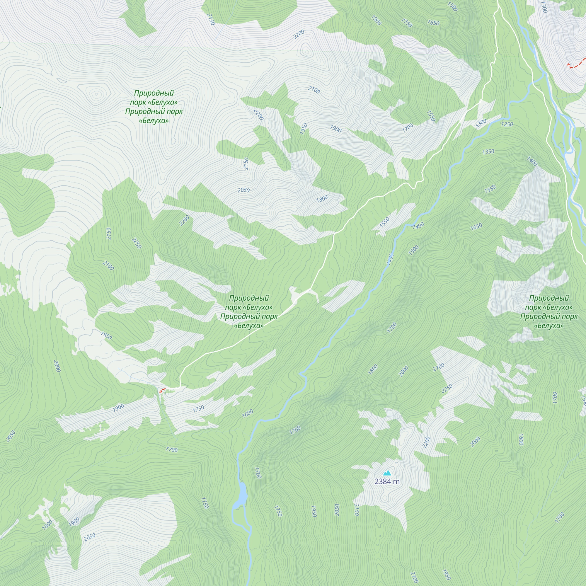 Novaya Izba map