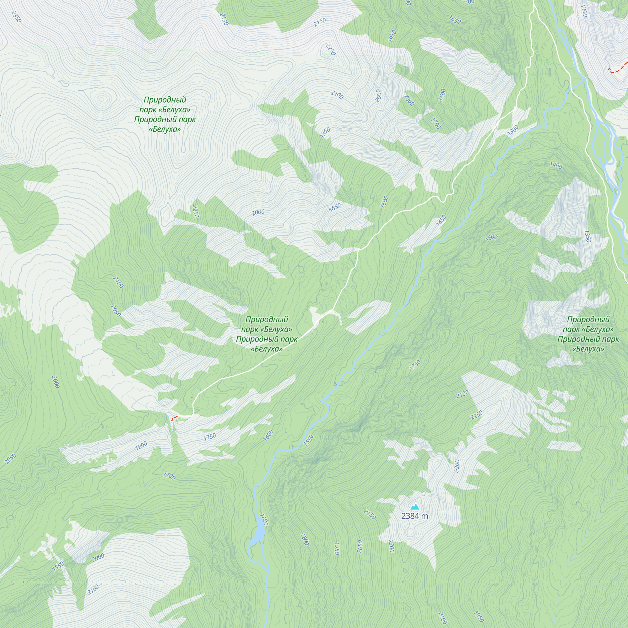 Novaya Izba map