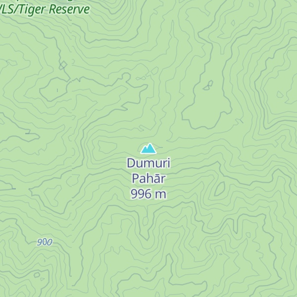 Map of Dumuri Pahār