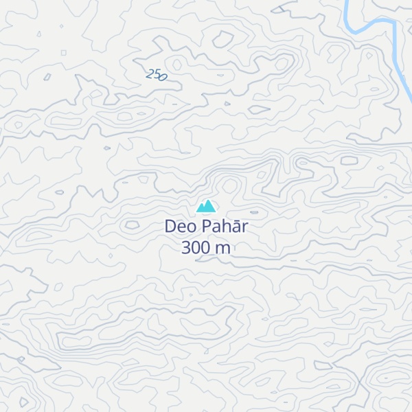 Map of Deo Pahār