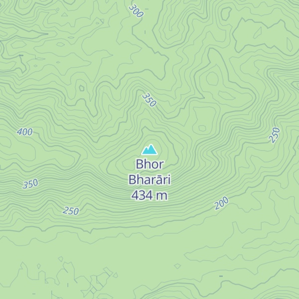 Map of Bhor Bharāri