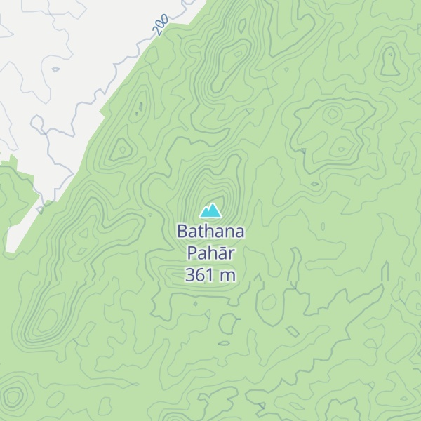 Map of Bathana Pahār