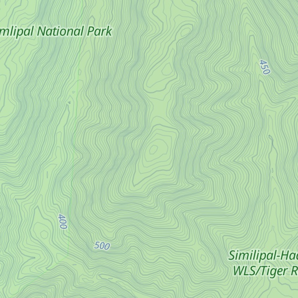 Map of Debigarh Pahār