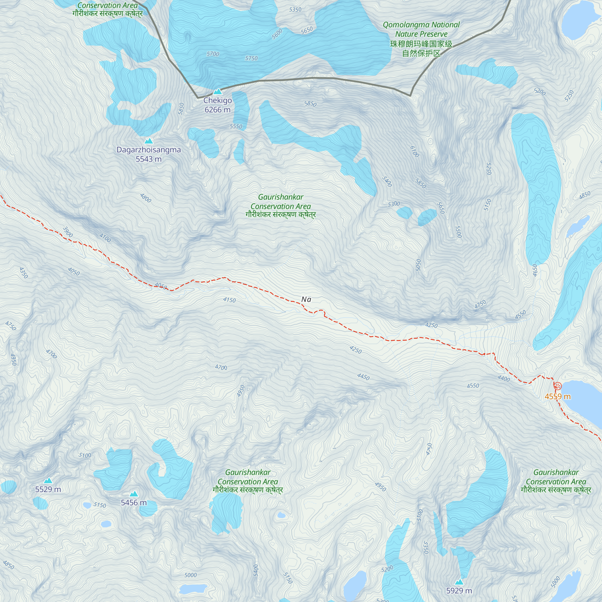 Josef Phurba Lodge map
