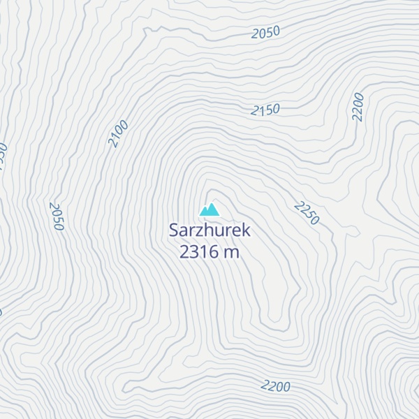 Map of Sarzhurek