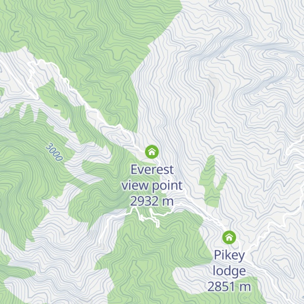 Map of Everest view point