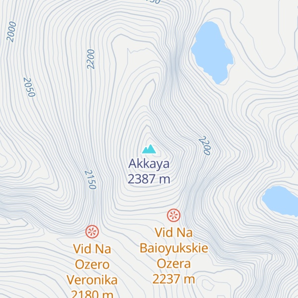 Map of Akkaya