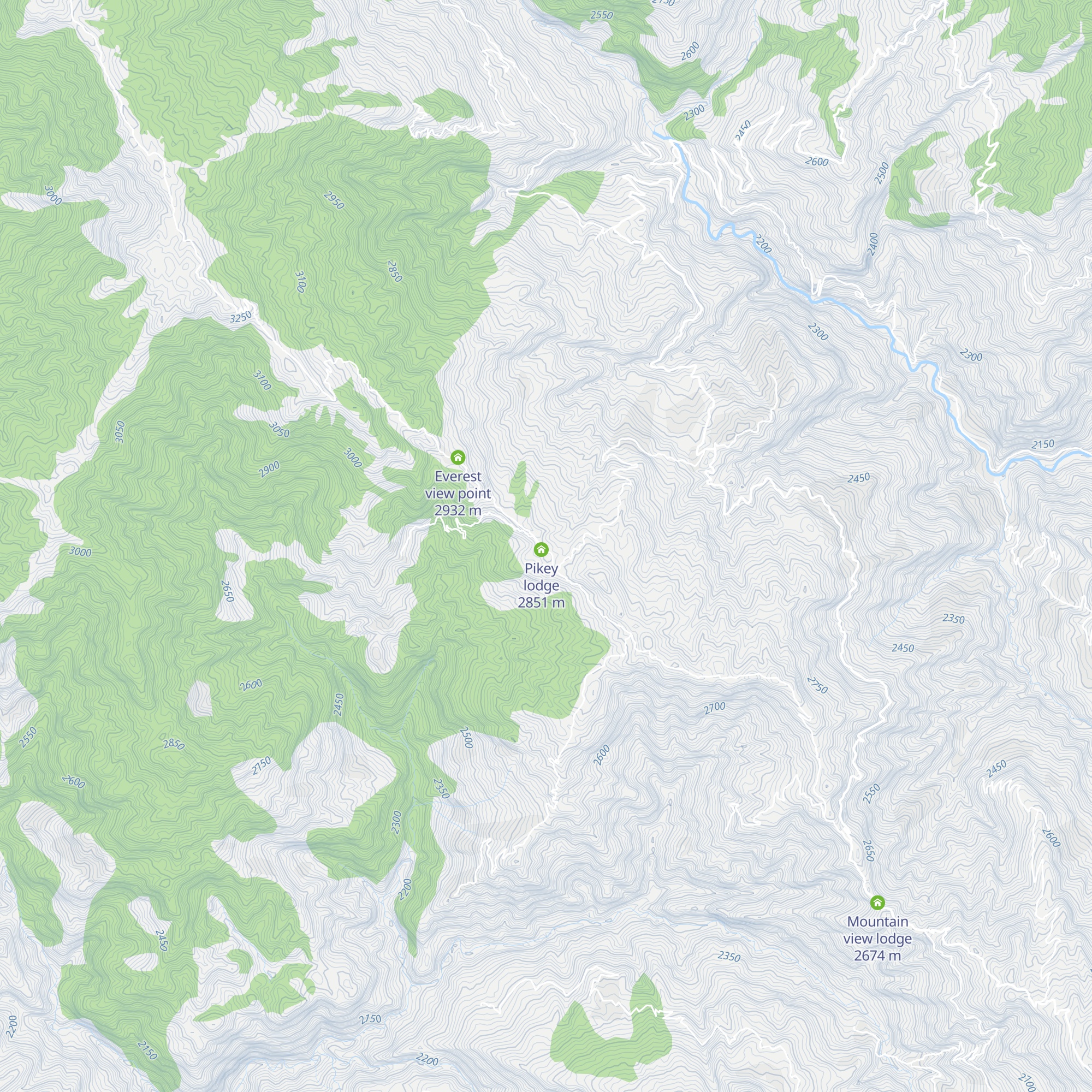 Guesthouse map
