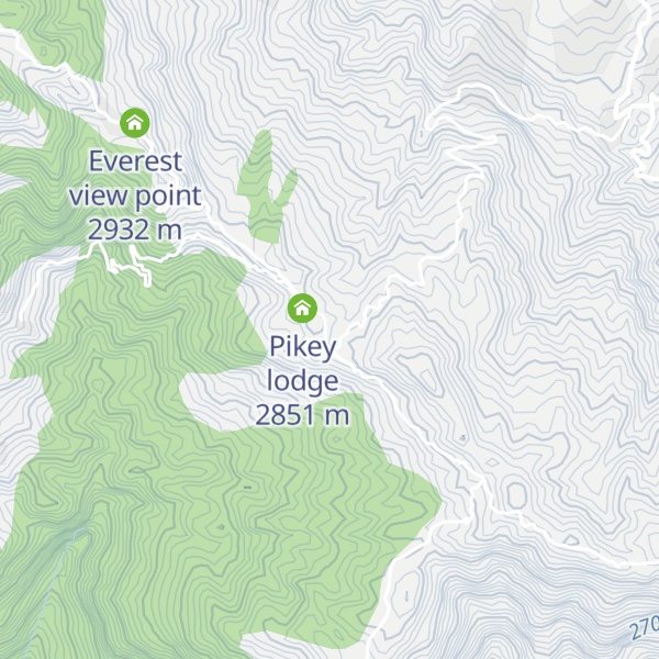 Map of Number view Lama Hotel