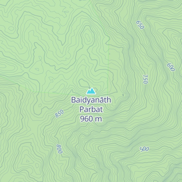 Map of Baidyanāth Parbat