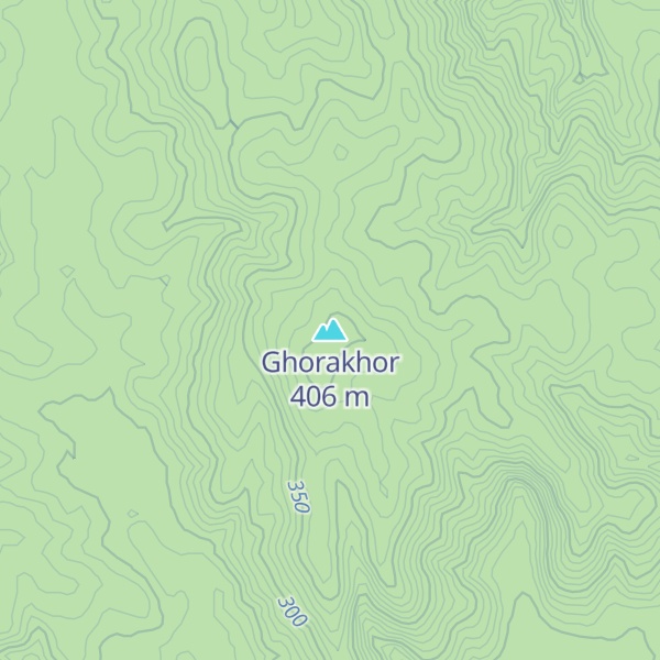 Map of Ghorakhor