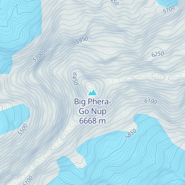 Map of Big Phera-Go Nup
