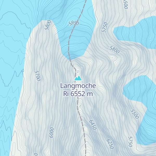 Map of Langmoche Ri
