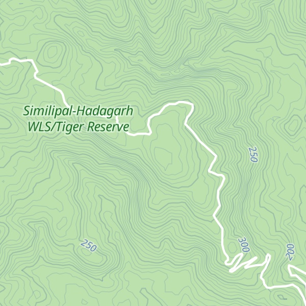 Map of Champāgarh Pahār