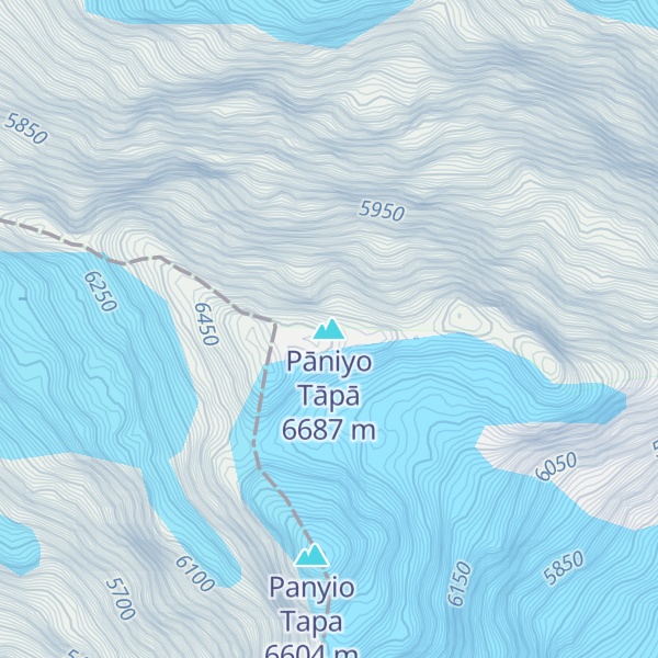 Map of Pāniyo Tāpā