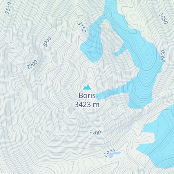 Map of Boris