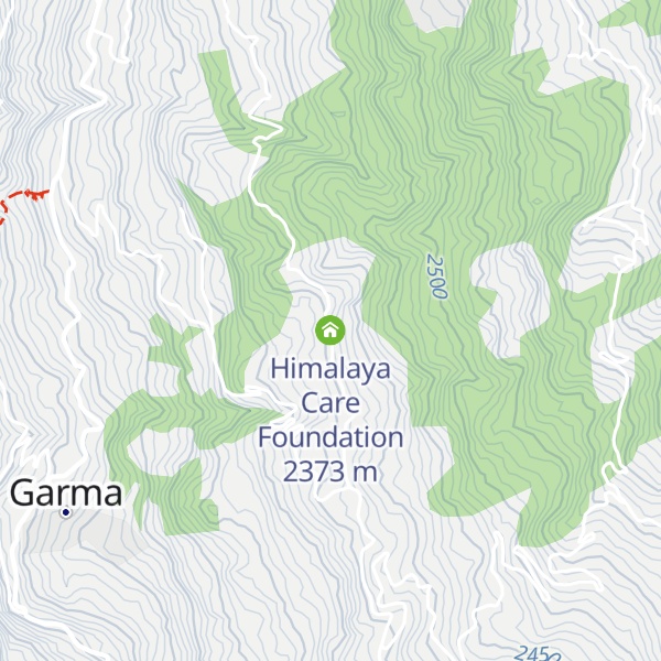 Map of Himalaya Care Foundation