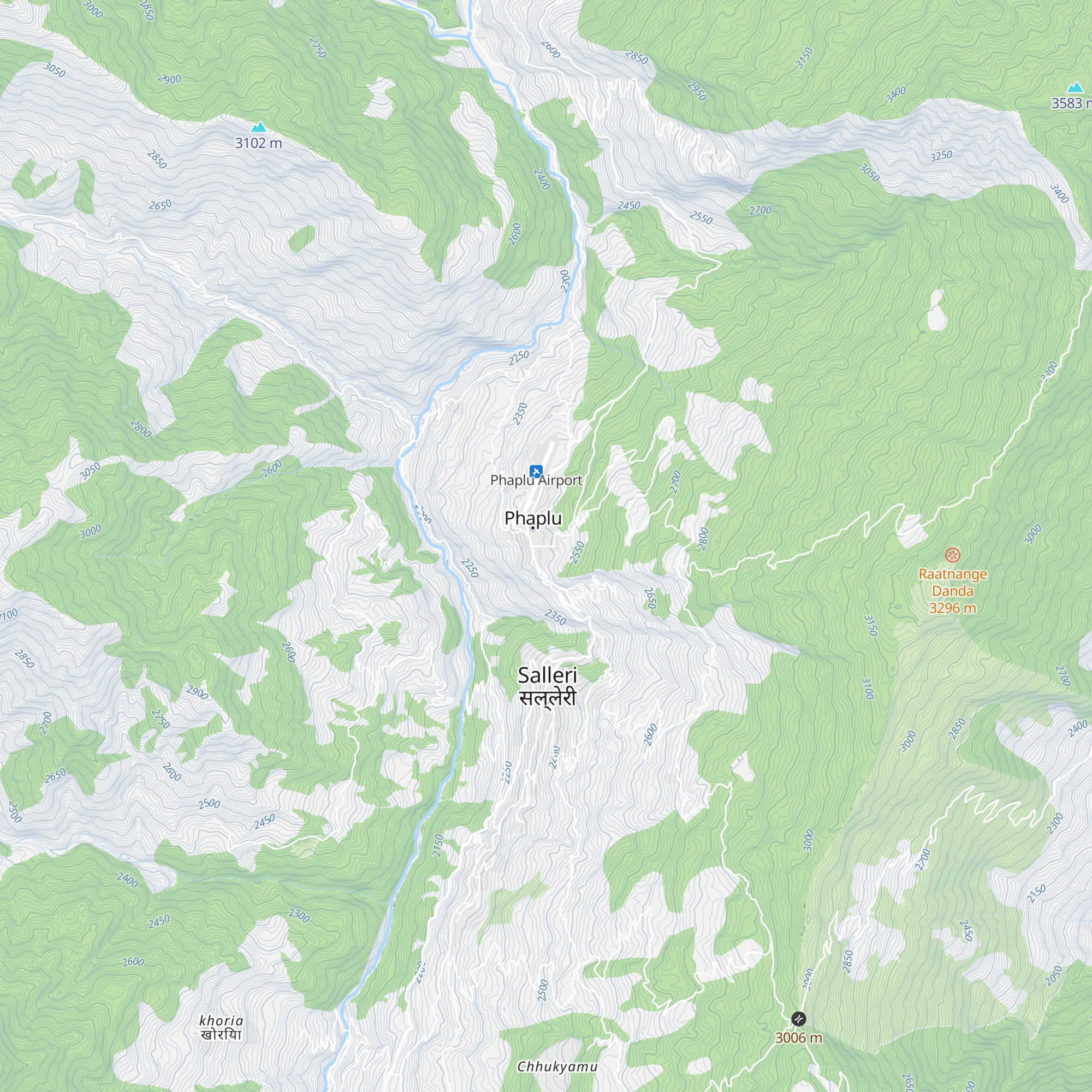 Kyirmu Lodge map