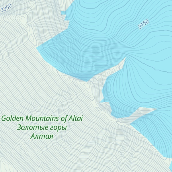 Map of Jára Cimrman peak