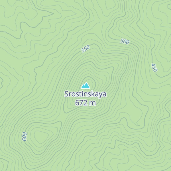 Map of Srostinskaya