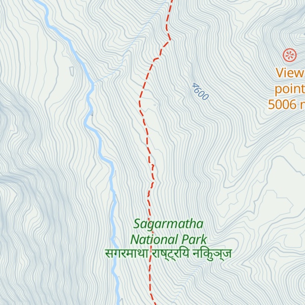 Map of Three Passes Lodge