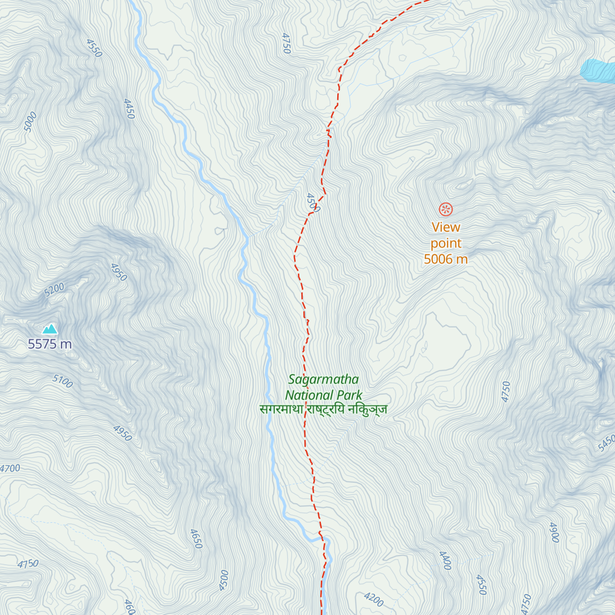 Three Passes Lodge map
