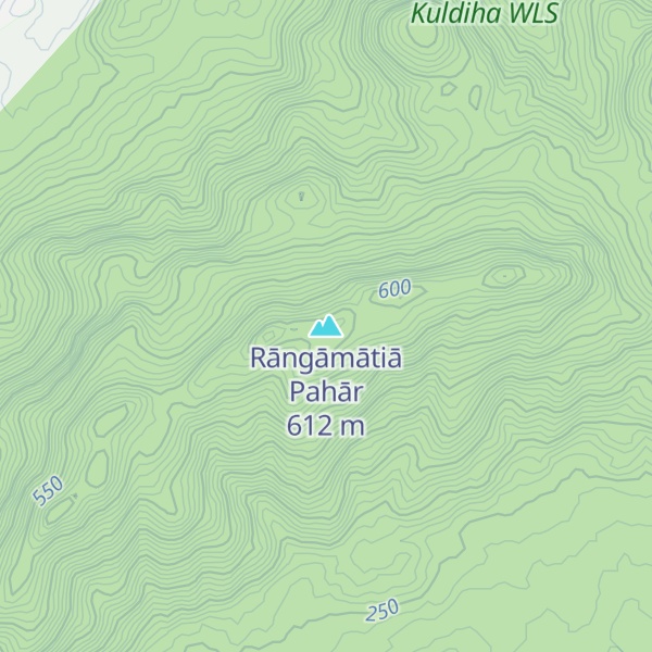 Map of Rāngāmātiā Pahār