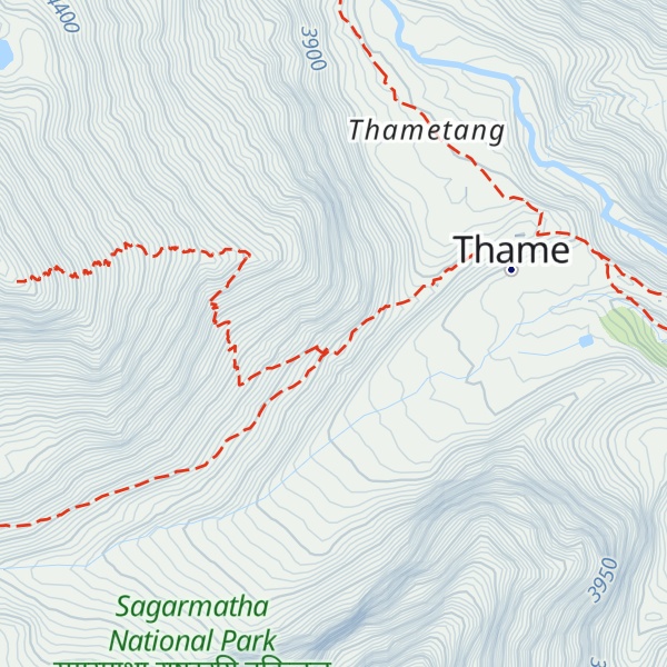Map of Tashi Delek Lodge, Restaurant and Bakery