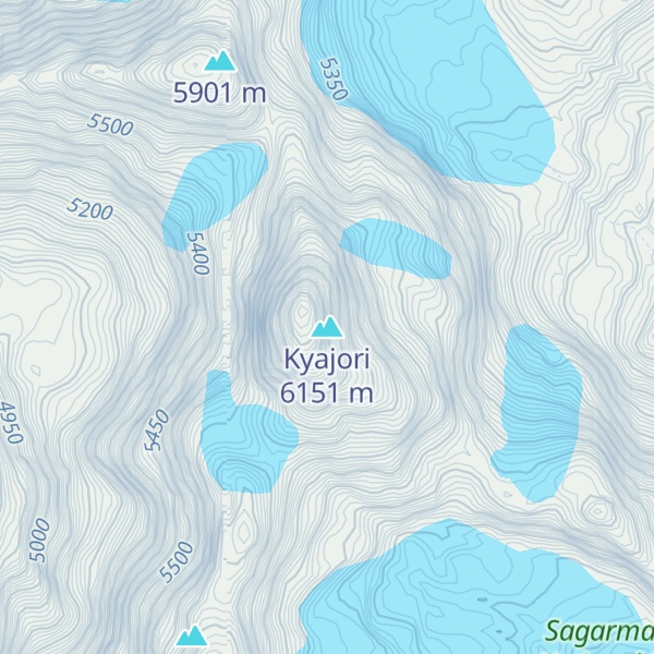 Map of Kyajori