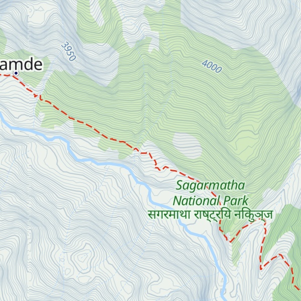 Map of Mountain Resort