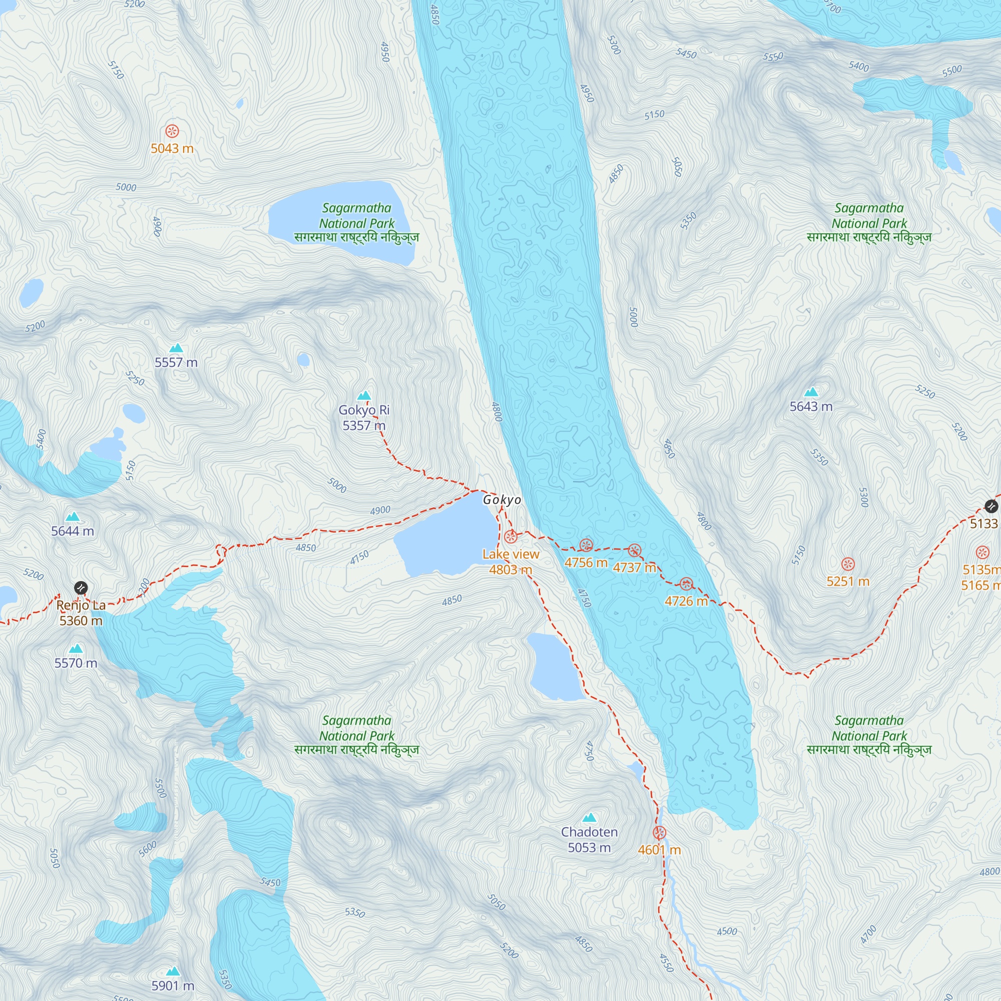 Gokyo Namaste Lodge and Restaurant map