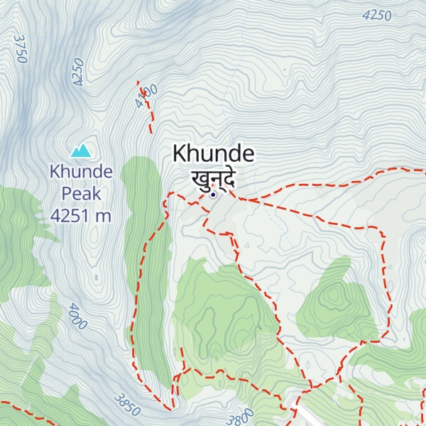 Map of Sherpa Rest House