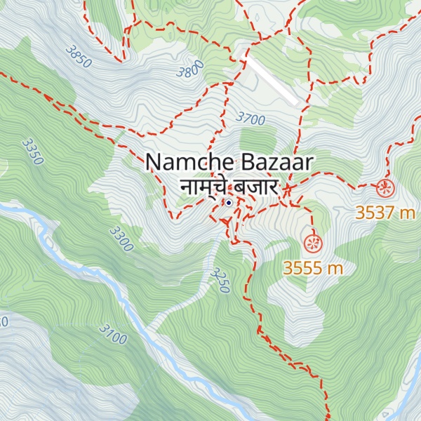 Map of Hotel Everest