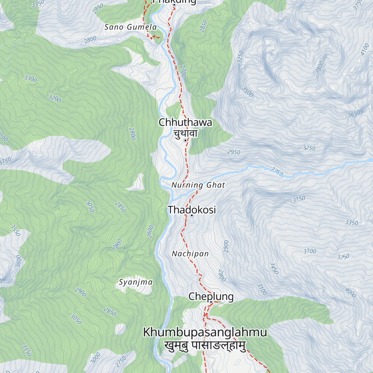 Holiday map