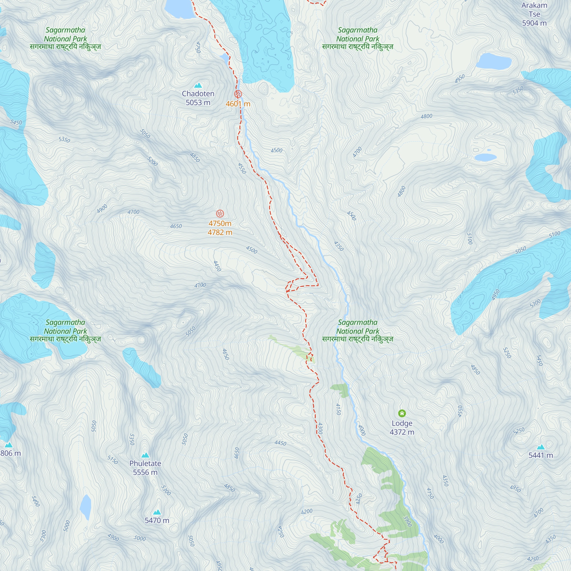 Machermo Lodge & Bakery map
