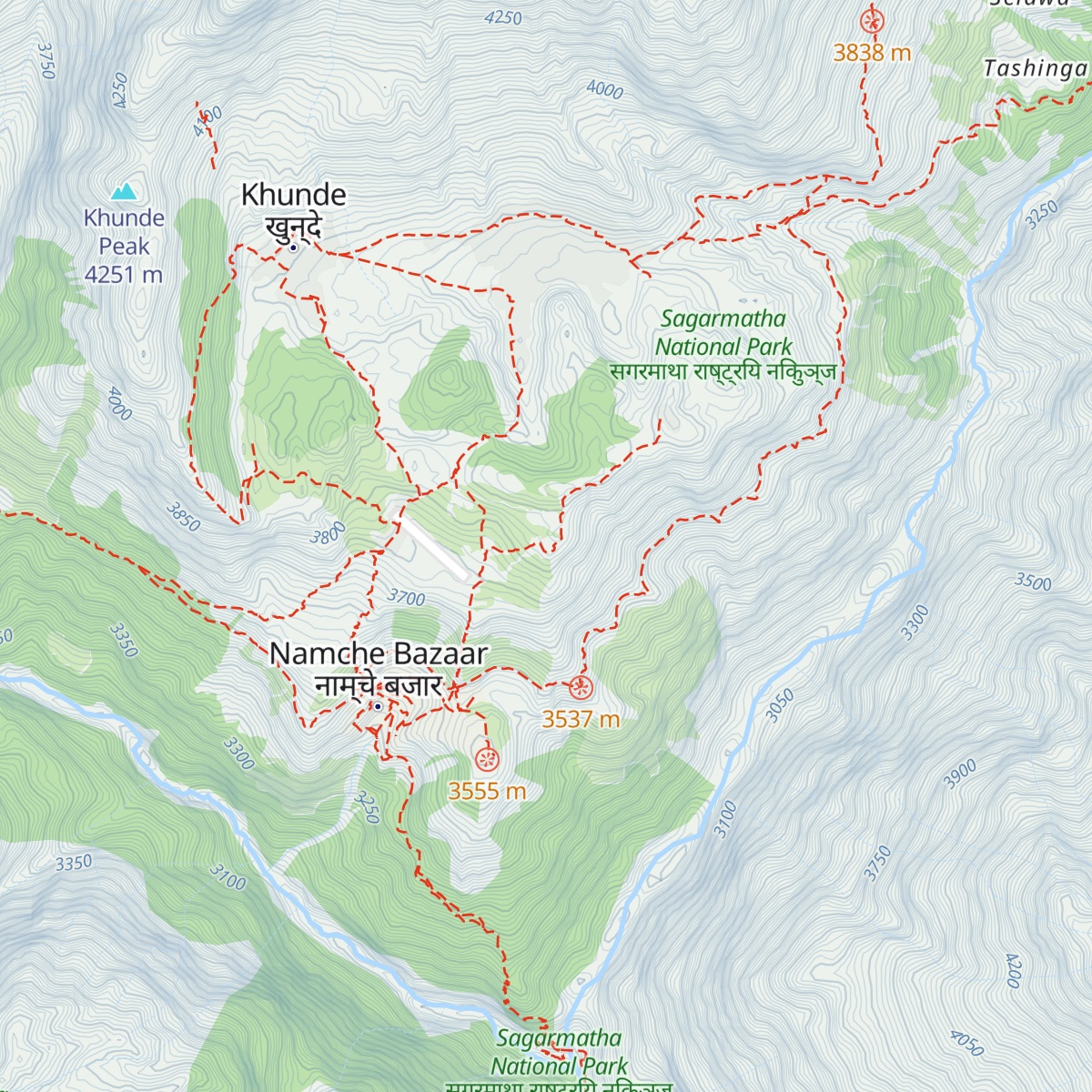 Sherpa Panorama Hotels map
