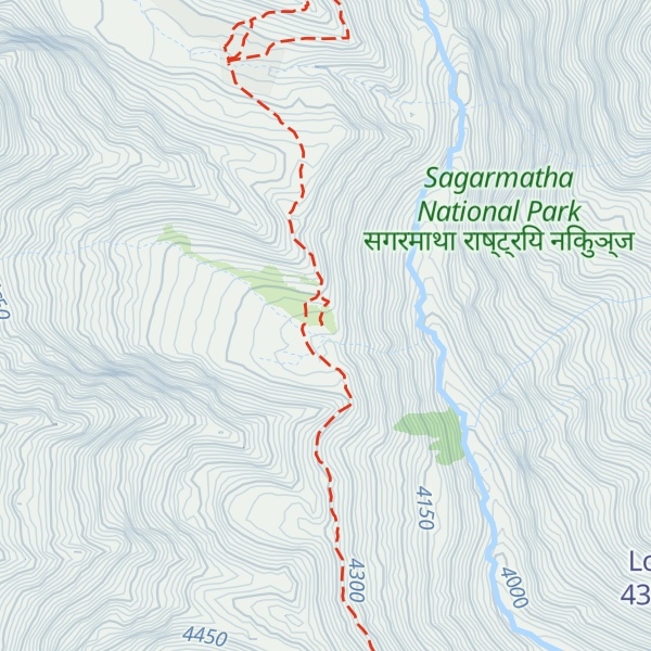 Map of Paradise Lodge