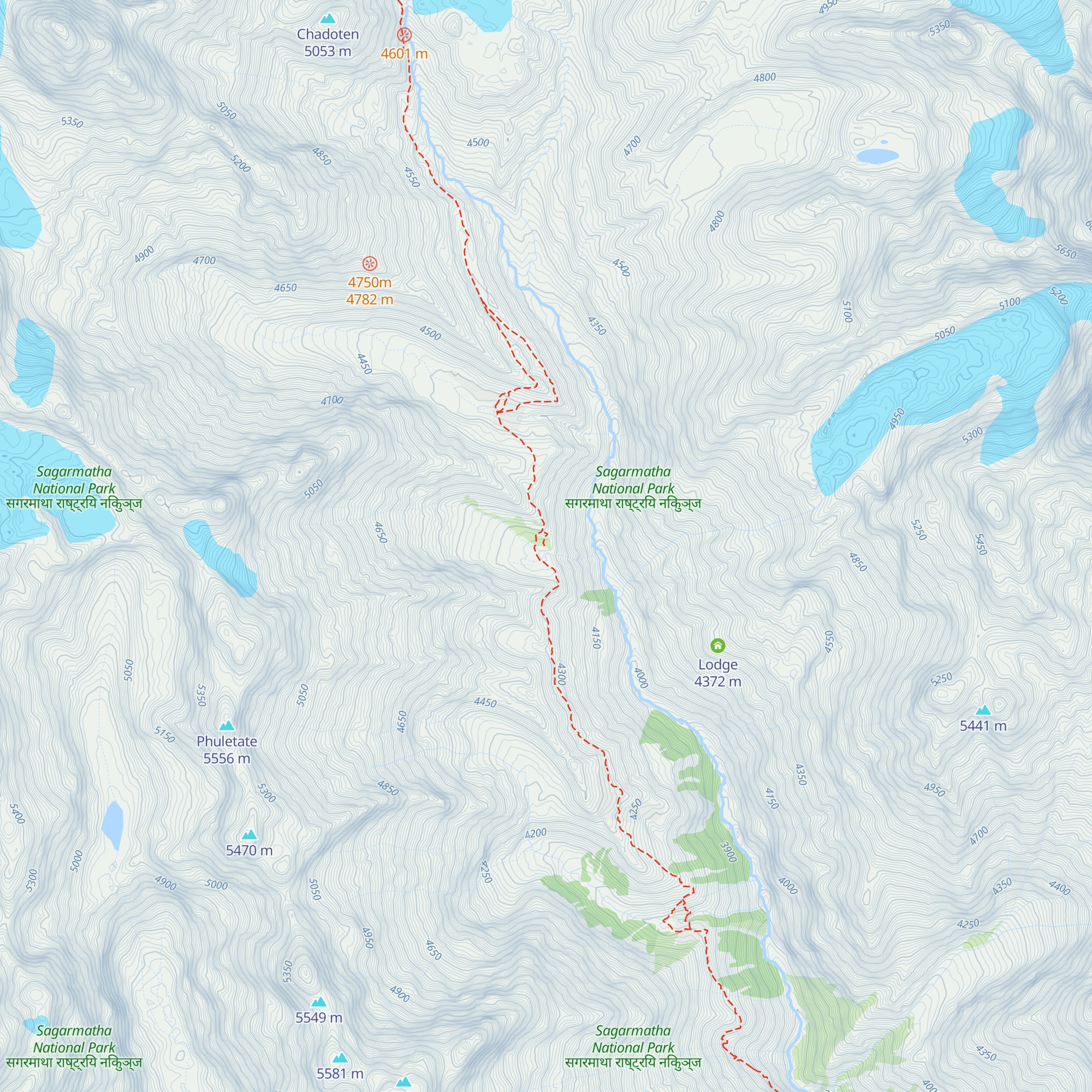 Paradise Lodge map