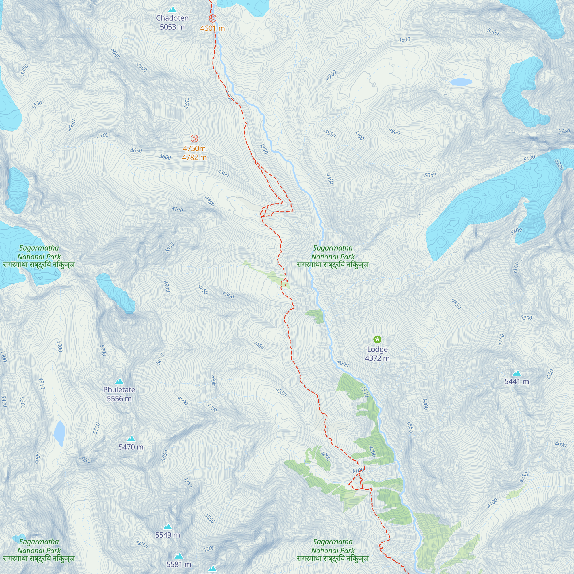 Paradise Lodge map
