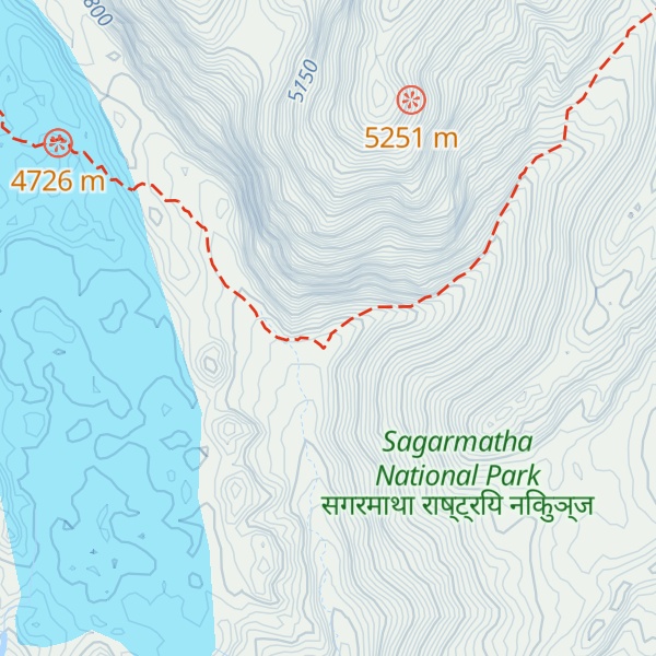 Map of Tashi friendship lodge & restaurant