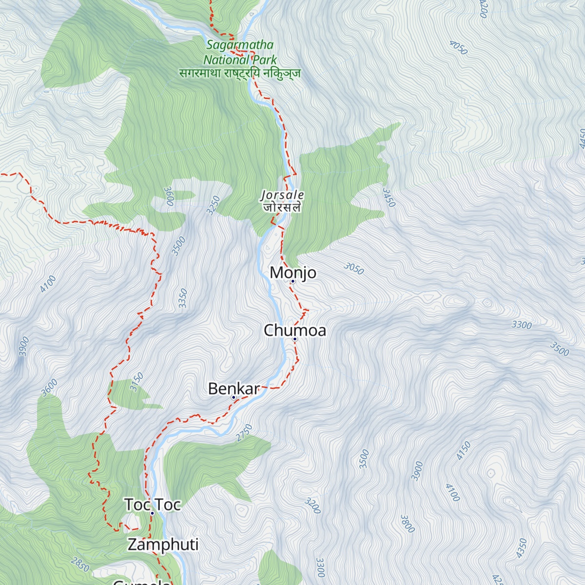 Monjo map