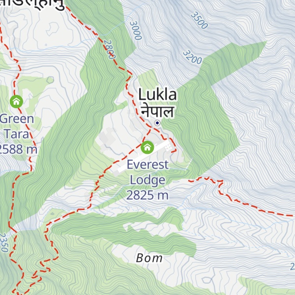 Map of Everest Lodge