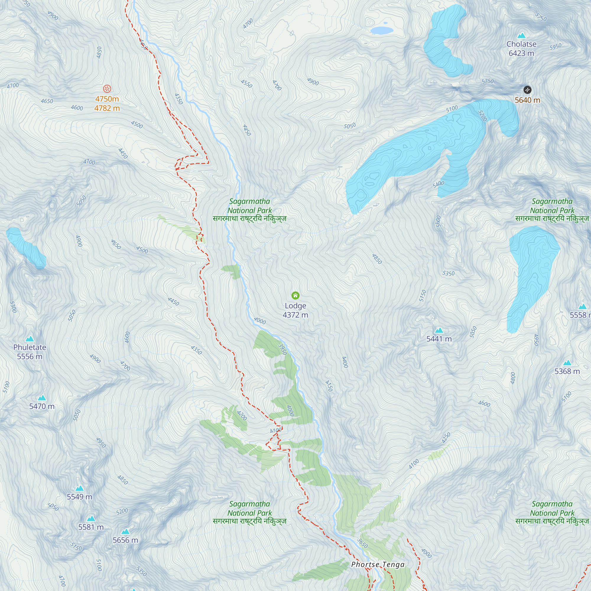 Lodge map
