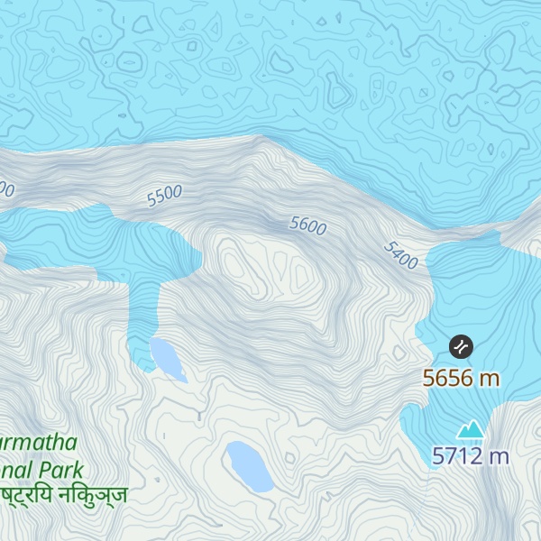 Map of Kangchung