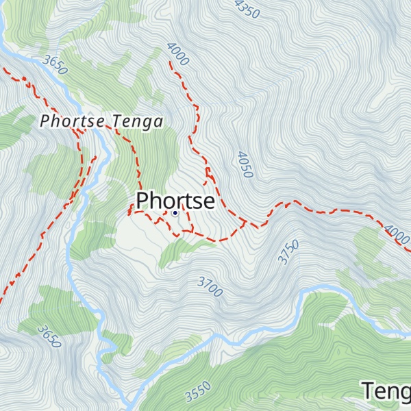 Map of Tashi Friendship Lodge