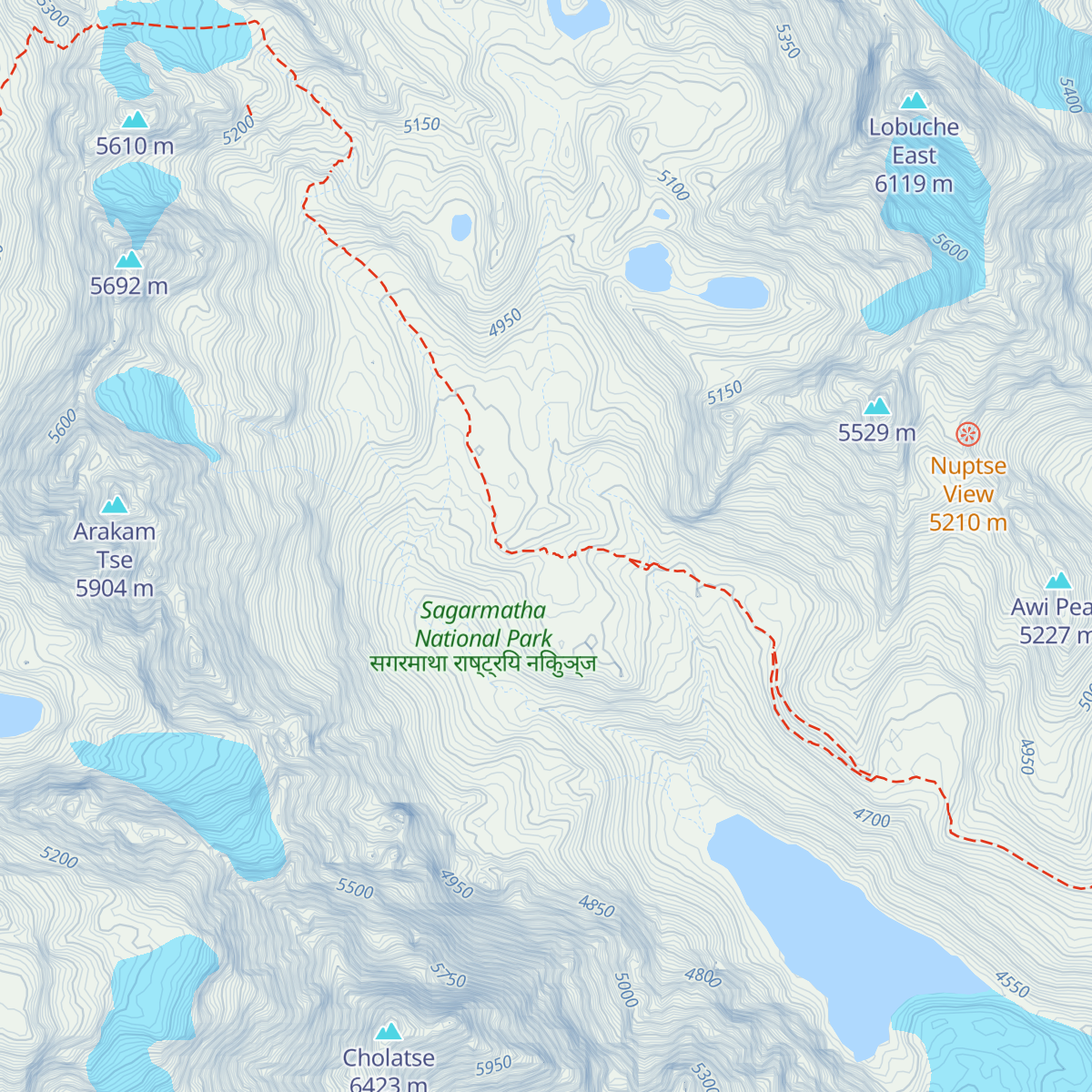 Maison Sherpa map