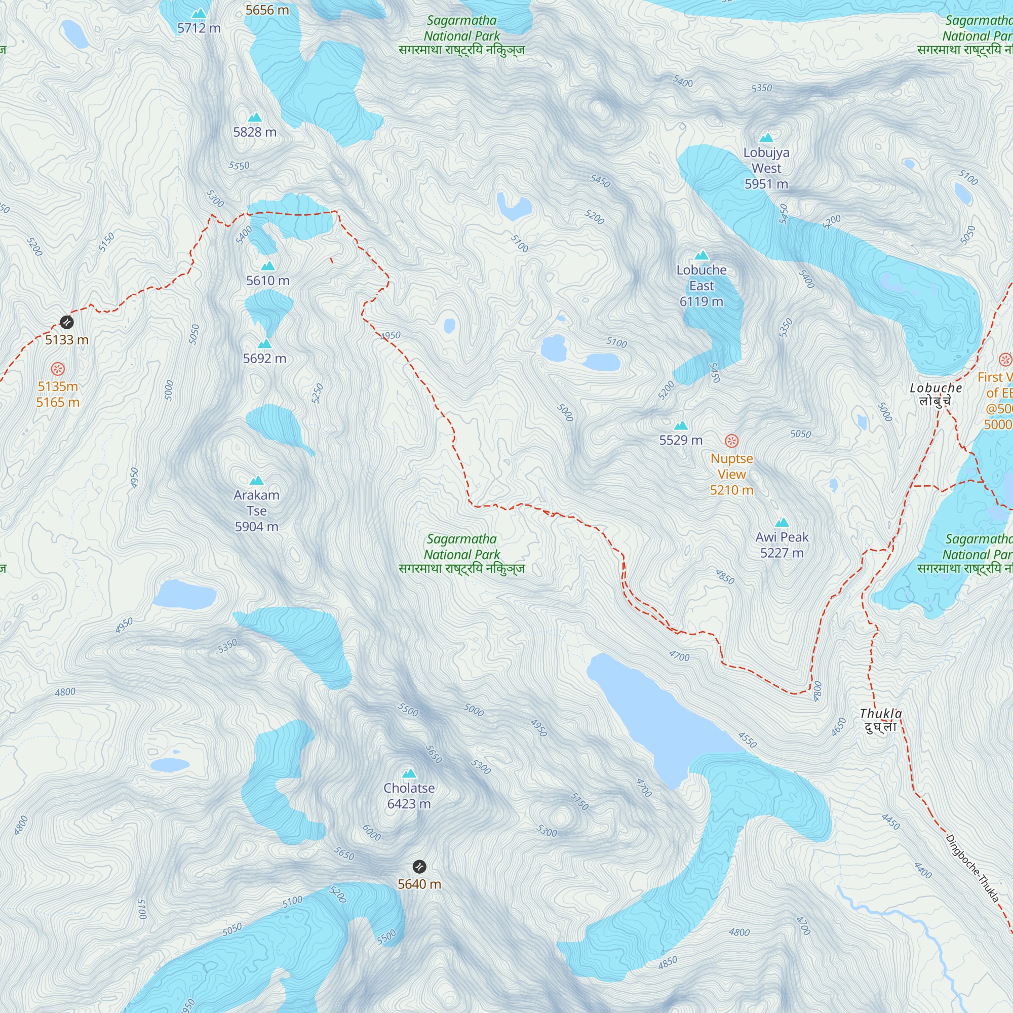 Hotel Zongla Inn map